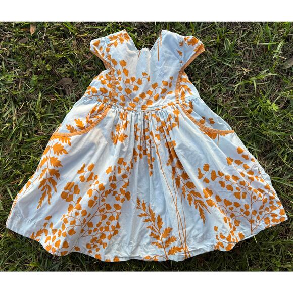 Toddler Girls' Eden Dress WITH POCKETS by Pink Chicken Size 2T - Picture 3 of 10